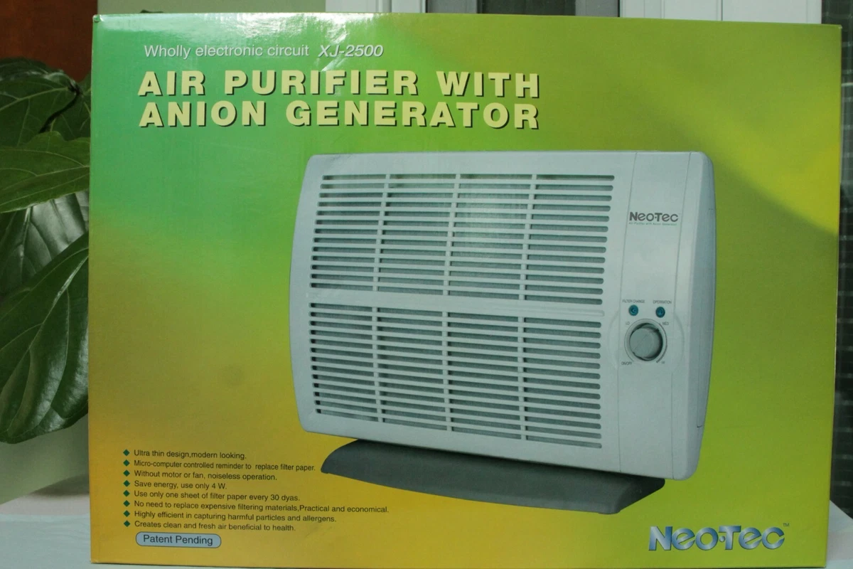 Neotec air purifier sale with anion generator