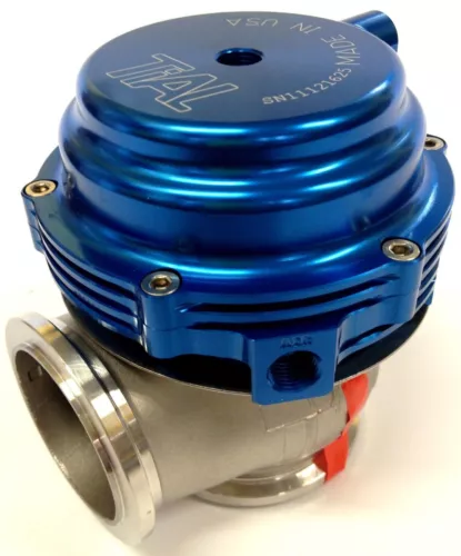 TiAL MV-R 44mm Authentic Wastegate Blue MVR With V-Band & Flanges All Springs - Bild 1 von 3