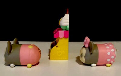 DISNEY TSUM TSUM MICKEY MINNIE’S DONUT SHOP PASTEL SET OF SUPER CUTE!