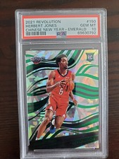 Herbert Jones 2021-22 Panini Revolution #150 Emerald Chinese New Year /88 PSA 10