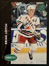 Brian Leetch 1992 Parkhurst #438 Defenseman Scoring Leader