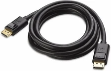 Display Port Cable in Black - 6 Feet 