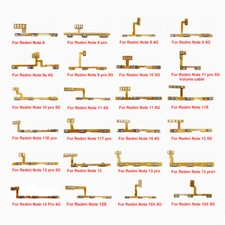 Power Volume Flex Cable Button Fr Redmi Note 8 9 10 10pro 11 12 12s 13 pro 4G 5G