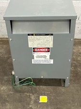 SQUARE D 3 PHASE INSULATED TRANSFORMER 15T3H 15KVA 200W 60HZ