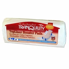 TopLiner Incontinence Booster Pad 14'' Length Heavy Absorbency -250/Pack