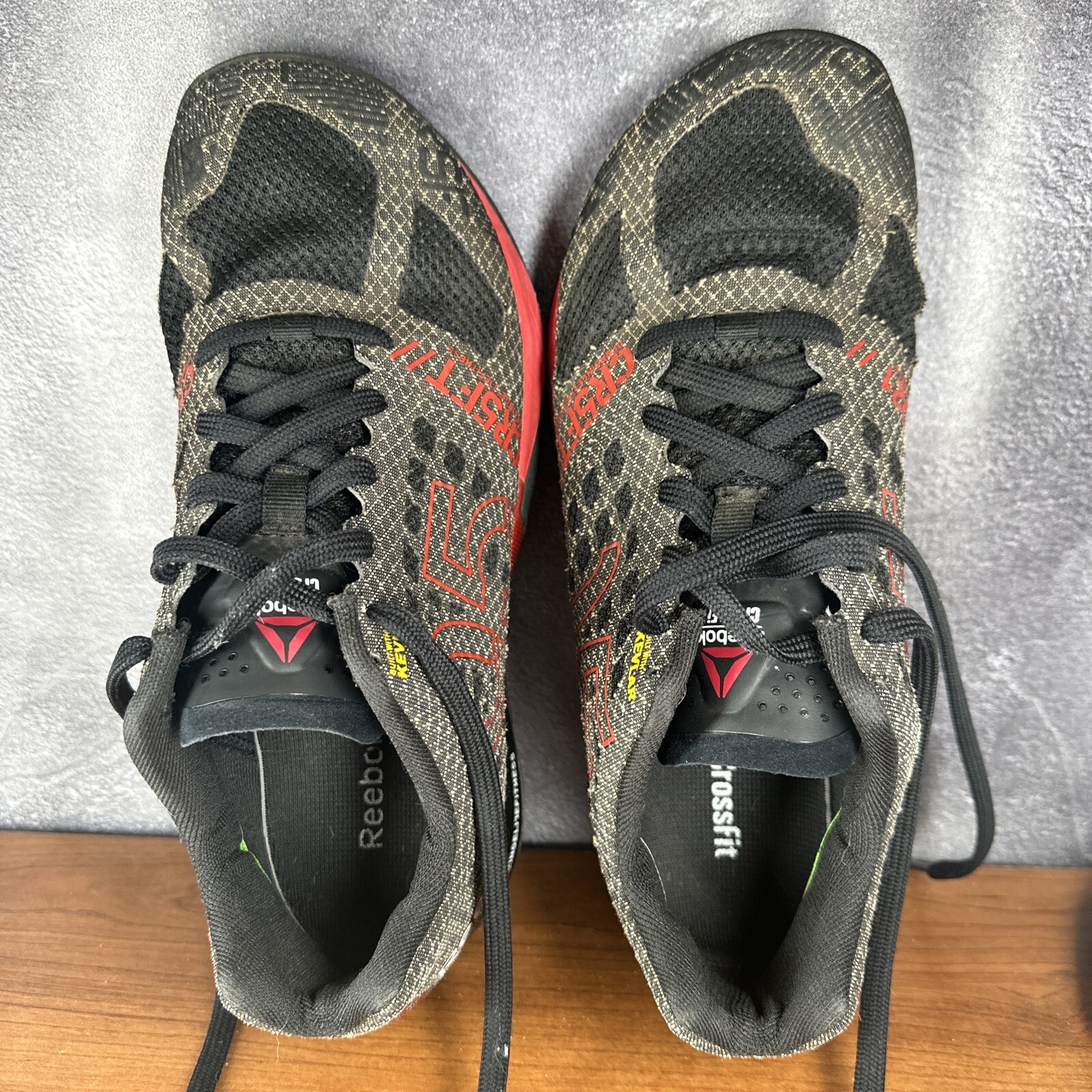 Reebok Mens Crossfit Nano 5.0 AQ9343 Black Running Sh… Gem