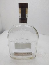 Woodford Reserve 750 mL Kentucky Straight Bourbon Whiskey Empty Bottle #3649