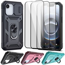 For iPhone 16e 17e Phone Camera Protection Bracket Case Cover / Screen Protector