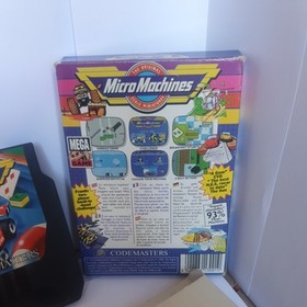 Micro Machines Nintendo Nes Game Complete Boxed CIB PAL A with protector