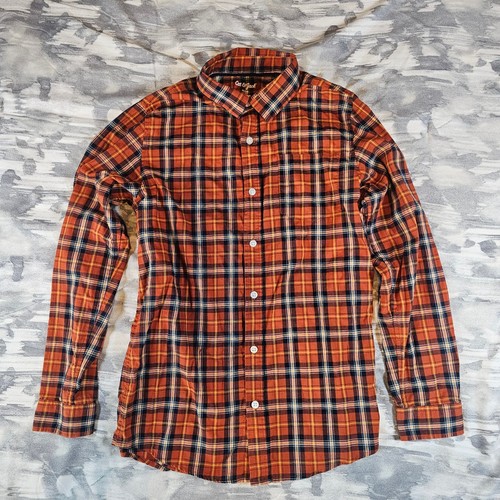 Camicia manica lunga con bottoni Cat & Jack autunno a quadri ragazzo taglia XL 16 - Foto 2 di 6