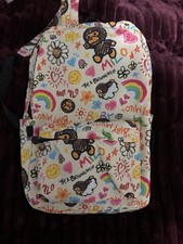 A Bathing Ape Baby Milo Mini Backpack Rainbow...