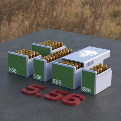 Filamelt Munitionsbox / Ammo Box .223 Remington / 5.56 – Patronenbox für 50 Schu