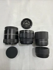 Spiratone Telxtender 3x & 2x Plus Extenders And Caps