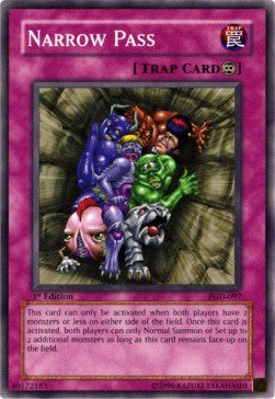 YuGiOh Narrow Pass PGD-EN097 Common Englisch Excellent 1st