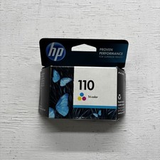 HP 110 Tri-Color Genuine Printer Ink Cartridge New Sealed
