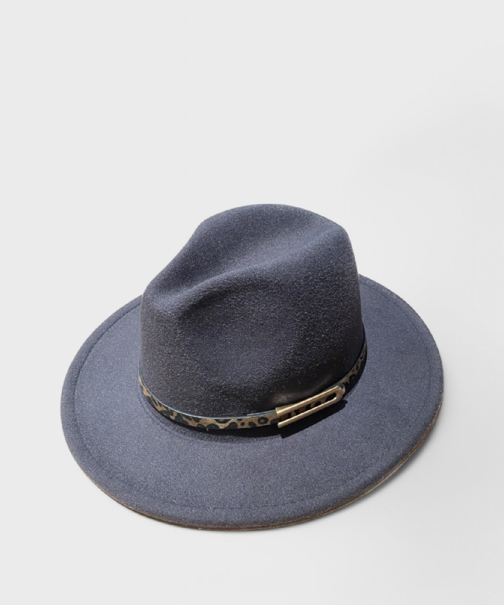 Гализе Каппелло в мягкой фетровой шляпе чинтурино неро Гриджио скуро CAPPMACGR 5090₽