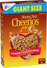 27.2 oz, Giant Size, Heart Healthy Gluten Breakfast Cereal with Whole Grain