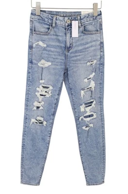 American Eagle Outfitters Curvy Jegging Dream Jeans Bleu W28 Stretch Skinny - Photo 1/4