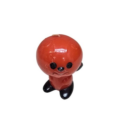 Vintage Hallmark Ladybug Candle Orange Red Character Figurine Hong Kong Retro