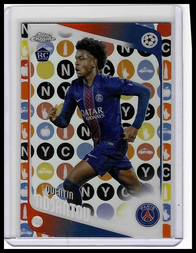 2025-26 Topps Chrome UEFA Club Competitions #166 Quentin Ndjantou Big Apple