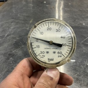 Groen Z084208 Compound Pressure Gauge Dual