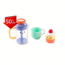Skip Hop Tub-to-Table Sensory Development Baby Bath Toy Set - Cafe Bubble  Foam