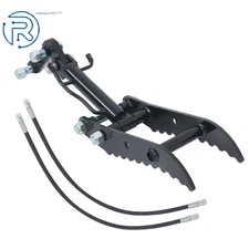 For Mini Excavators Hydraulic Thumb Clip Small Digger Attachment Kit