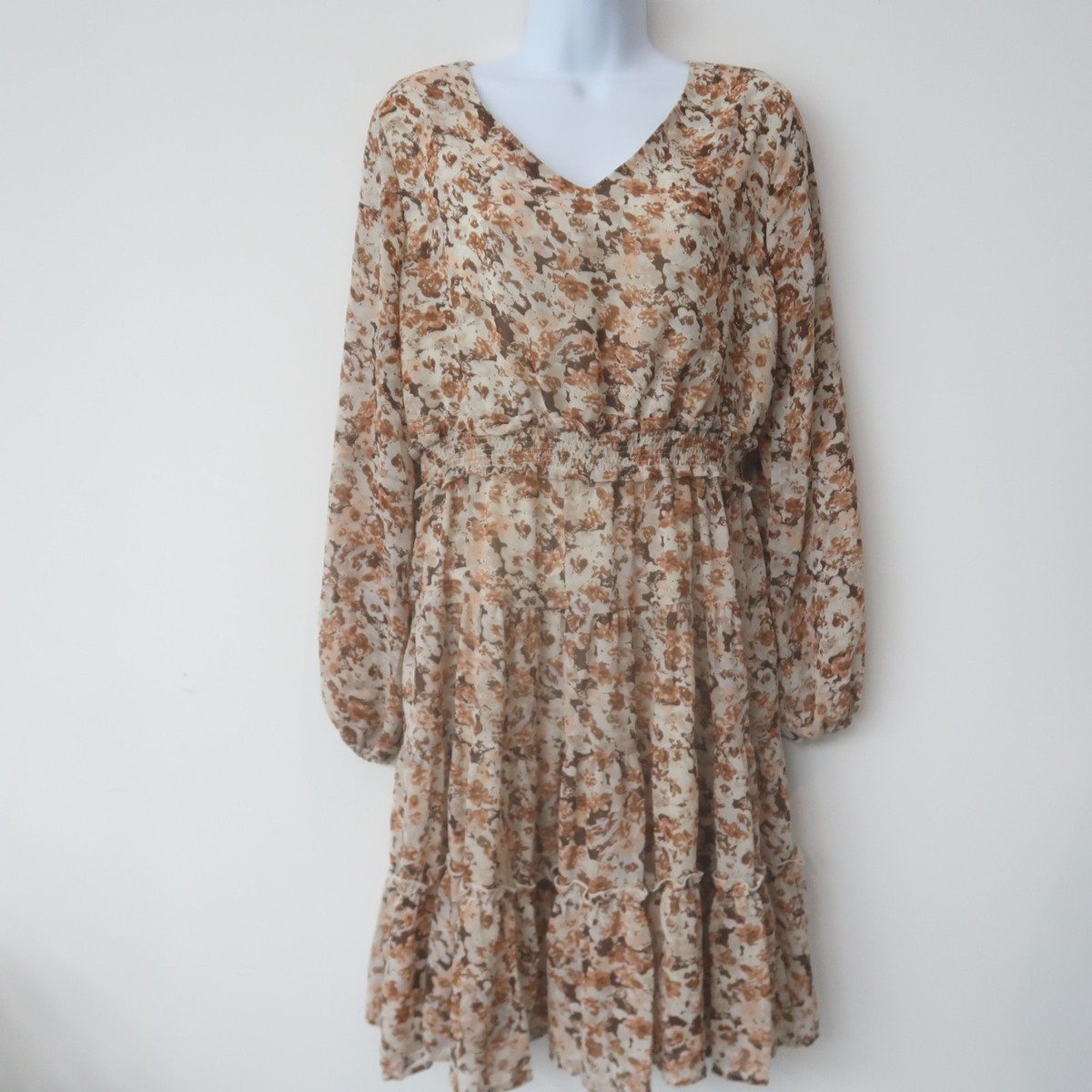 Hayden Floral Long Sleeve Dress Medium Cottage Prairie Feminine Smocked NWT | eBay Hayden Floral Long Sleeve Dress Medium Cottage Prairie Feminine Smocked NWT | eBay