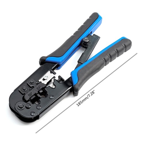 RJ45 LAN Cable Crimper Pliers Cutting Tool Cable Tester Cable Pliers - Photo 6/7