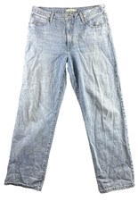 Levis '94 Baggy Jeans Womens Size 32 Blue Wide Leg Skater Medium Wash Denim