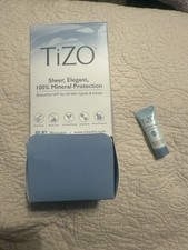Tizo samples sheer, elegant, 100 mineral sunscreen Spf 40 .18oz/5g