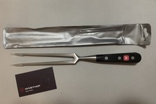 Wusthof, Solingen Germany. Meat Carving Fork Read, Description. Dreizack Trident