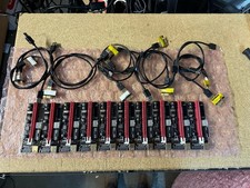 10 x GPU Riser PCE164P-N08 VER009S PCI-E 1X T...