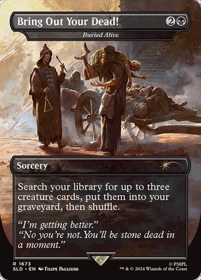 Magic/MTG Buried Alive SLDIE-1673 Rare Englisch NM Foil