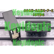2PCS SONG CHUAN 894H-2AH2-F-C 12VDC Power Relay 6Pin 10A 250V #ke