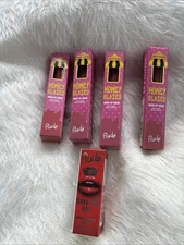 Rude Honey Glazed Shine Lip Color Cinnamon Twist- Cronuts- Sprinkled & Lip Oil