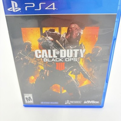 CALL OF DUTY BLACK OPS 4 PS4 PS5 Compatible Complete w/ Case Disc