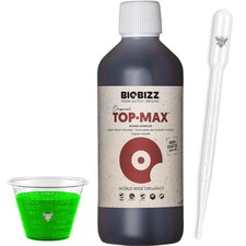 Biobizz Top Max 1L mit Grow Pipette und Messbecher  Organischer Bl&uuml;hstimulator