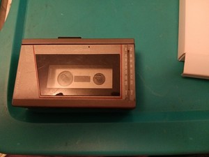 Realistic-AM FM Stereo”Mate”-Cassette Player & Radio SCP-24 (Untested/ 4 Parts)