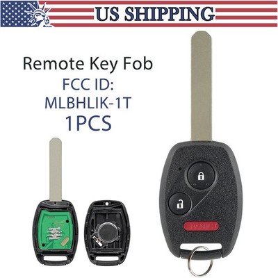 For 2009 2010 2011 2012 2013 2014 Honda Fit Keyless Entry Remote Car Key Fob 3b