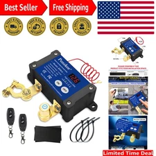 250A Smart Remote Battery Disconnect Switch 12V 24V - Quick Kill Switch for C...