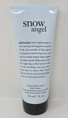 New 7 oz Philosophy Snow Angel Sweetly Fallen Snow Moisturizing Body Lotion