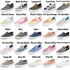 JENN ARDOR Women Slip On Sneakers Comfort Casual Shoes Memory Foam Walking Flats