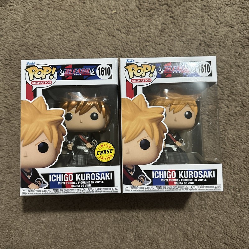 Funko Pop! Vinyl: Bleach - Ichigo Kurosaki (Metallic) (Chase And Common) #1610