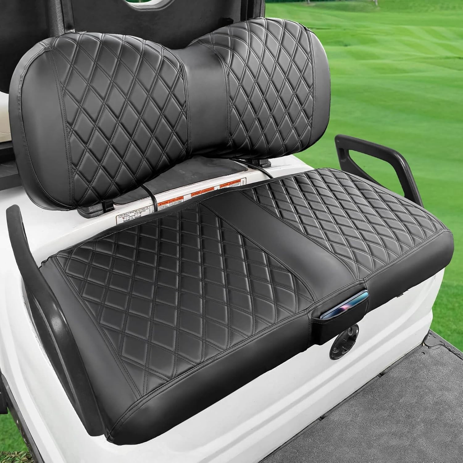 Golf Cart Seat Covers For Yamaha Drive G29/Drive 2 Marine Leather Anti-Scratch