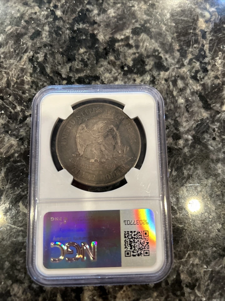 1877 s trade dollar NGC XF-40 - Image 3 of 3