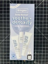 Briogeo Scalp Revival Minis Set Charcoal Coconut Oil Shampoo Mask