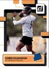 2022 Donruss #P-376 Chris Oladokun Optic Rated Rookies Preview Holo