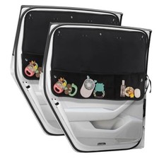 Car Sun Shade Side Window, 2 Pcs Blackout Car Window Shade for Baby Black-2pcs