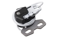 TANAX Motorcycle Anti-Theft Helmet Wire Lock Handlebar Clamp Mount Straight